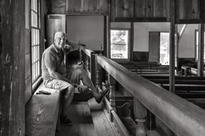 Bill Lane, Jr, manager of the restoration. 2024